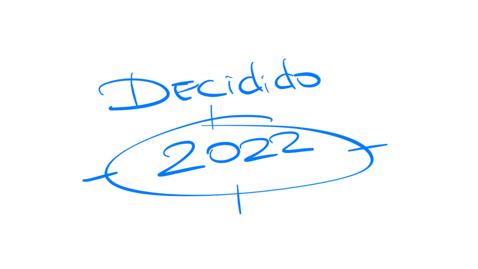 Decidido! … dónde y cómo hablaré sobre ventas en 2022